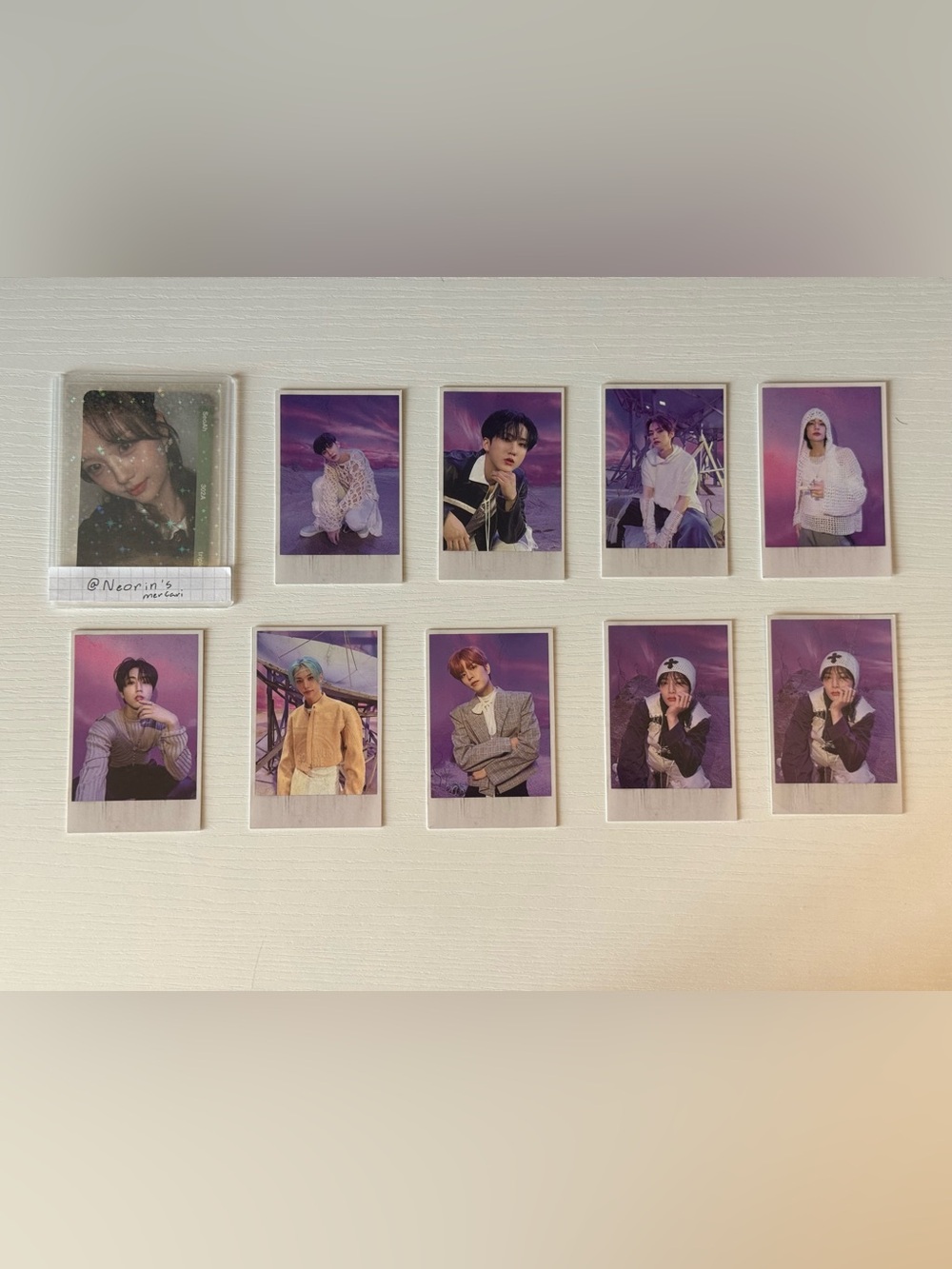 Stray kids | Rock star POB Polaroid set